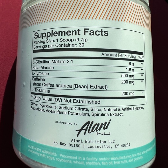 alani Bath & Body Alani Preworkout Mix Poshmark